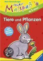 Mein Ravensburger Sticker-Malspaß: Tiere und Pflanzen