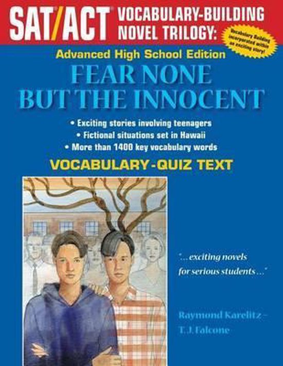 SAT/ACT Vocabulary-Building Novel Trilogy- Fear None But The ... - cover