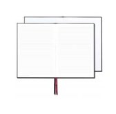 Notitieboek Zwart A4 Blanco Hardcover