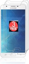 3 stuks Glasfolie voor Samsung Galaxy J7 2017 - Tempered Glass