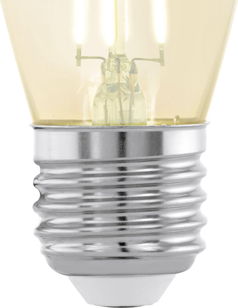 Eglo Ampoule Led E27 à Intensité Variable, Amber Vintage Ampoule en Big  Size Ø 20 cm, Lampe Led Pour Éclairage Rétro, 8 W (Équivalent à 60 W) 806  Lm