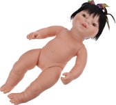 Berjuan Babypop Zonder Kleren Newborn Aziatisch 38 Cm Meisje