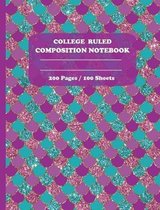 College Ruled Composition Notebook