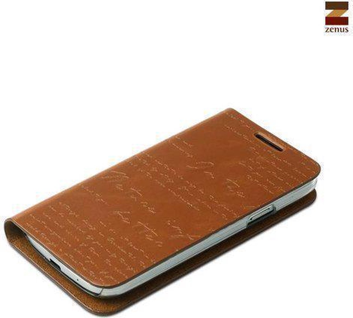 Galaxy S4 Mini Lettering Diary Series - Brown