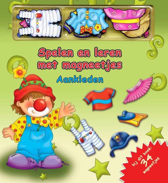 Cover van het boek 'Spelen en leren met magneetjes / Aankleden' van S. Pairman
