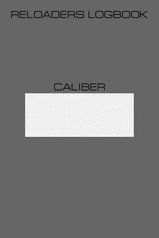 Reloaders Logbook, Joseph Canady | 9781304703552 | Boeken | bol