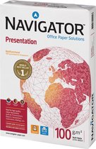 5x Navigator Presentation presentatiepapier A4, 100gr, pak a 500 vel