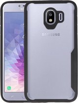 Zwart Focus Transparant Hard Cases Samsung Galaxy J4