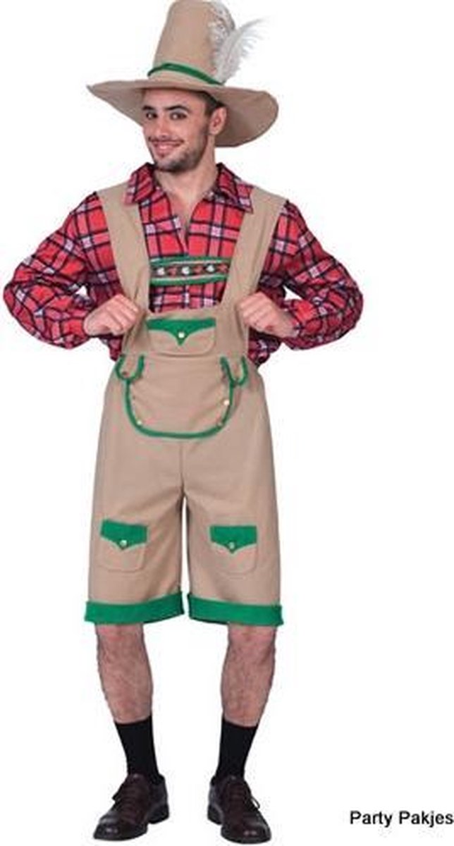 Compleet Tiroler kostuum - Oktoberfest kleding heren - onesize (M-L) |  bol.com