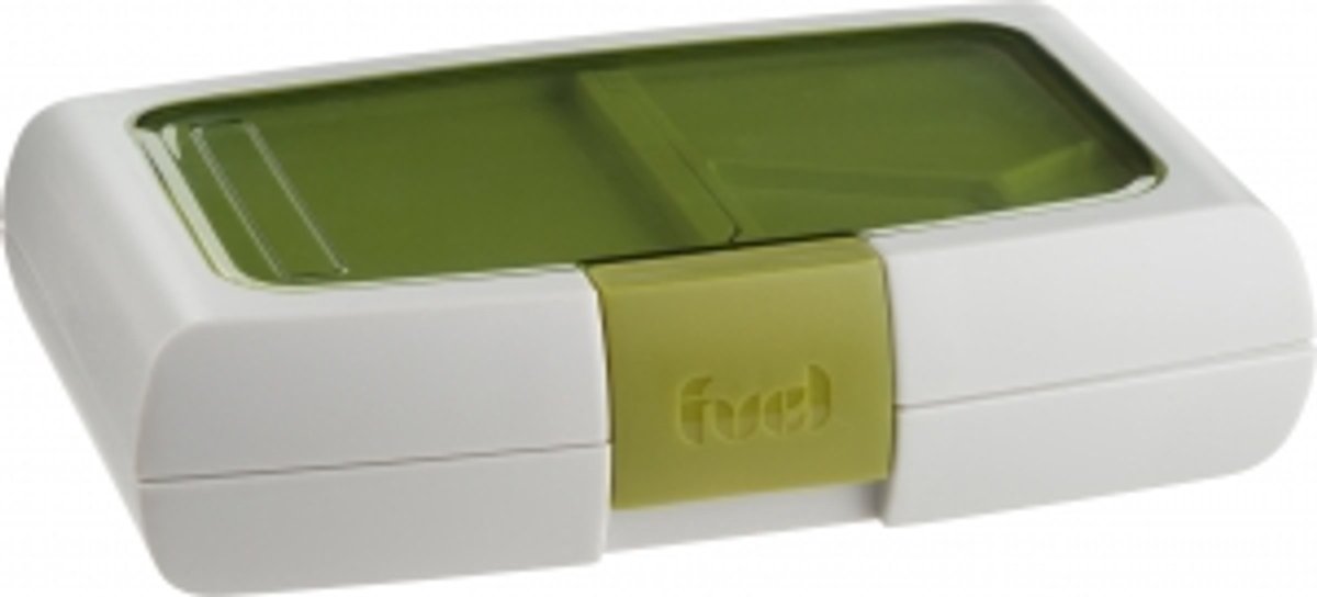Trudeau Fuel Bento Lunch Box - Uitneembare compartimenten - Groen