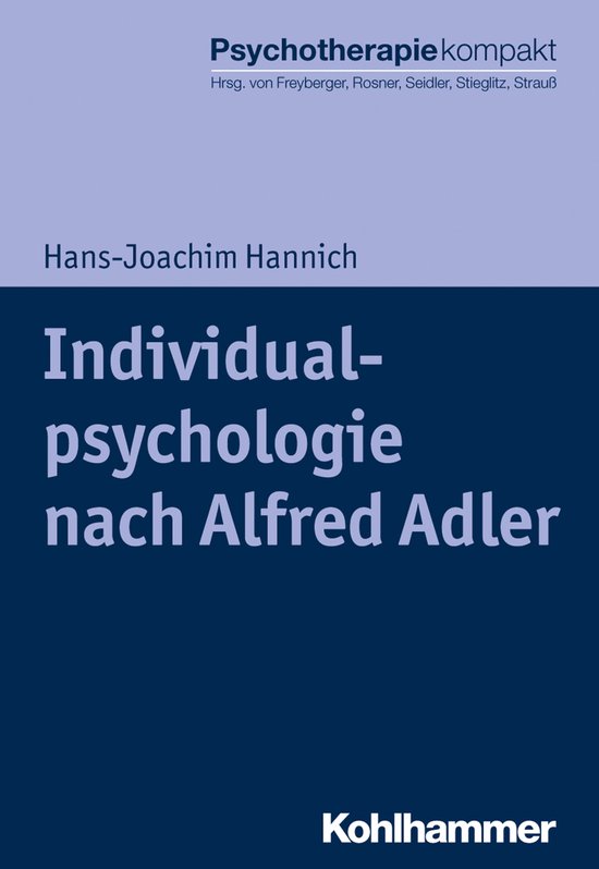 Individualpsychologie nach Alfred Adler - cover