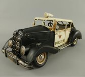 Klassieke - politieauto - blikken auto- blik - jaren 30 - USA