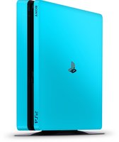 Playstation 4 Slim Console Skin Licht Blauw-PS4 Slim Sticker