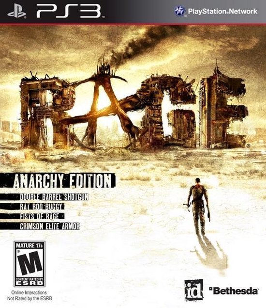 Bethesda Rage Anarchy Edition, PS3 video-game PlayStation 3 Basic + DLC