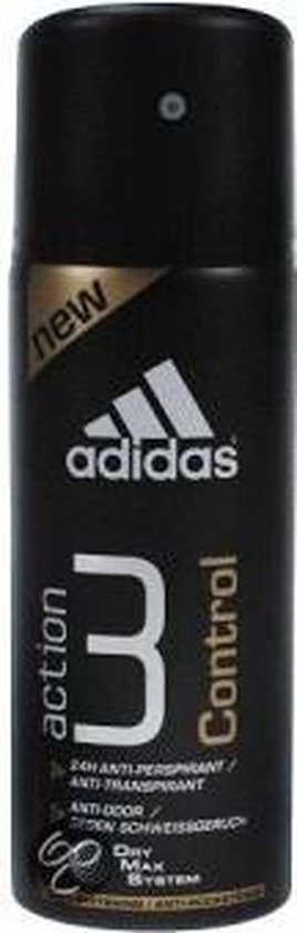 5 stuks adidas action 3 control deodorant spray 150ml | bol.com