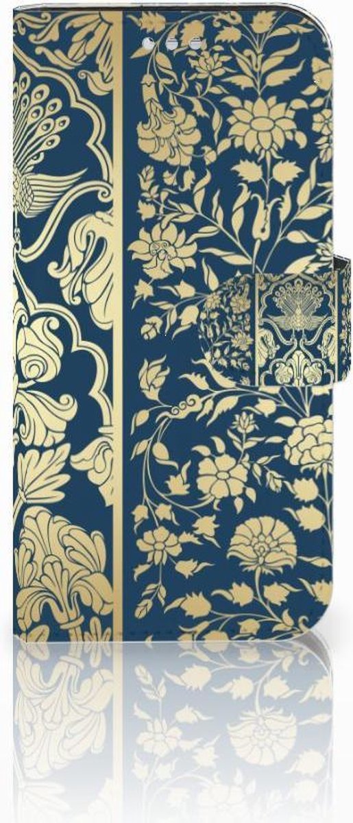 Samsung Galaxy S7 Hoesje Beige Flowers