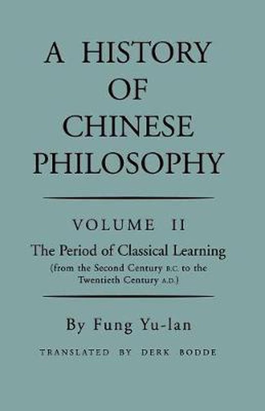 History of Chinese Philosophy, Volume 2 - cover