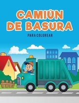 Cami�n de basura para colorear