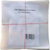 100 Plastic LP Hoezen Standaard Kwaliteit - 100 Micron