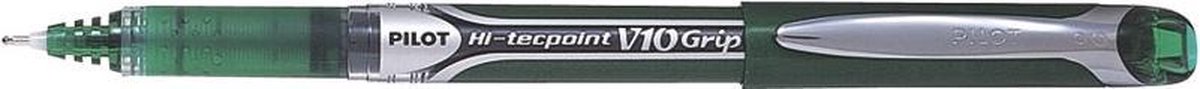 Pilot Hi-tecpoint V10 Grip - 1.0 Groen