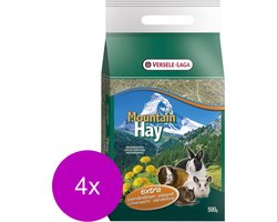 Versele-Laga Bergweidehooi 500 g - Ruwvoer - 4 x Paardebloem