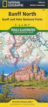 National Geographic Banff North Banff and Yoho National Parks Map