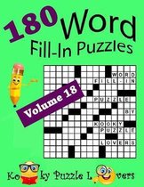 Word Fill-In Puzzles, Volume 18, 180 Puzzles