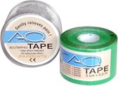 AQ tape 5cm x 5,5meter groen (kinesiotape)