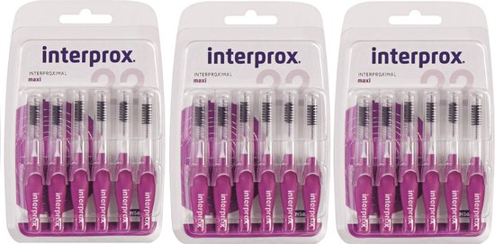 Interprox Premium Maxi - 6 mm - 3 x 6 stuks