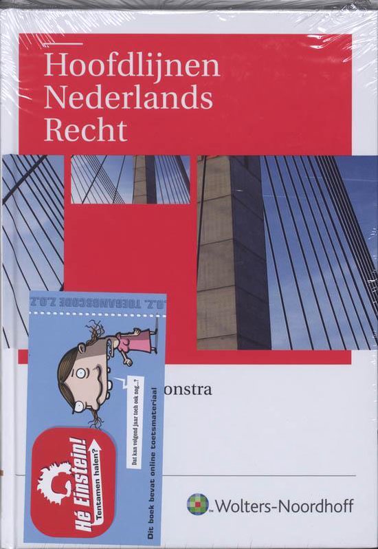 Hoofdlijnen Nederlands Recht - cover