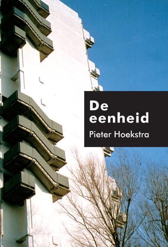 Cover van het boek 'De Eenheid' van Pieter Hoekstra