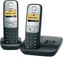 Gigaset A400A - Duo DECT telefoon met antwoordapparaat  - Zilver