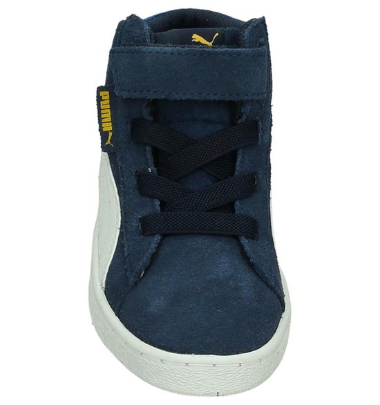 Puma - 360767 - Sneaker hoog sportief - Jongens - Maat 30 - Blauw - 09  -Peacoat/Puma White | bol.com