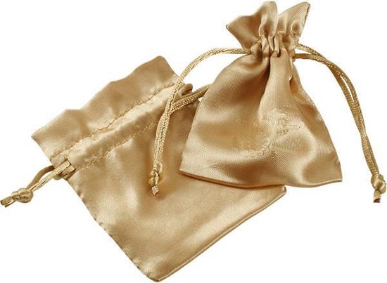 Sac à bijoux de Luxe en or satiné - Sac cadeau Saint-Valentin Faveurs de  mariage Sacs... | bol