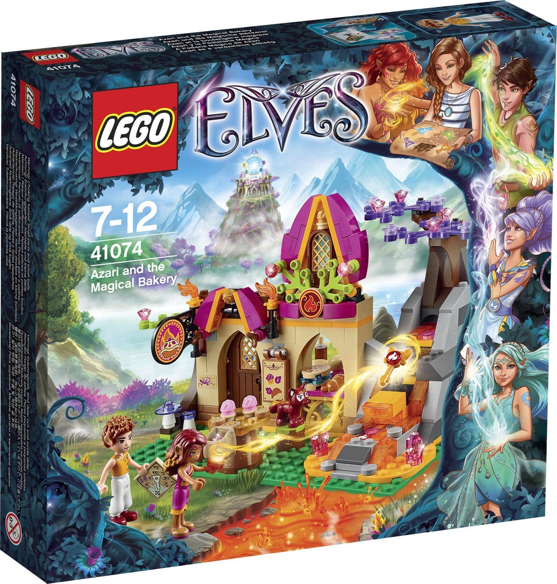 LEGO Elves Azari en de Magische Bakkerij - 41074 | bol.com