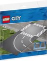 foto van LEGO City Bocht en Kruising - 60237