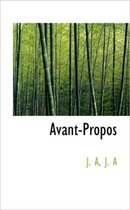 Avant-Propos