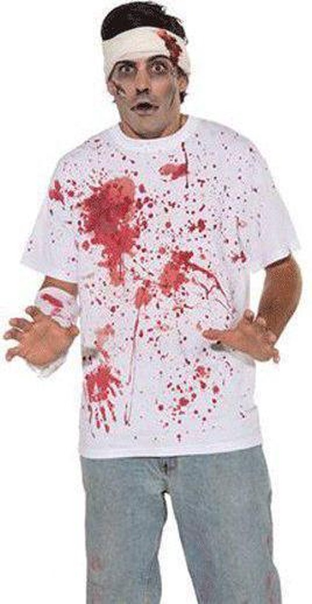 Halloween shirt met bloed | bol.com