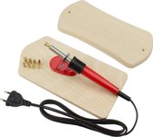 Pebaro Houtbrander set Basis met 2 Houten Plankjes A040063