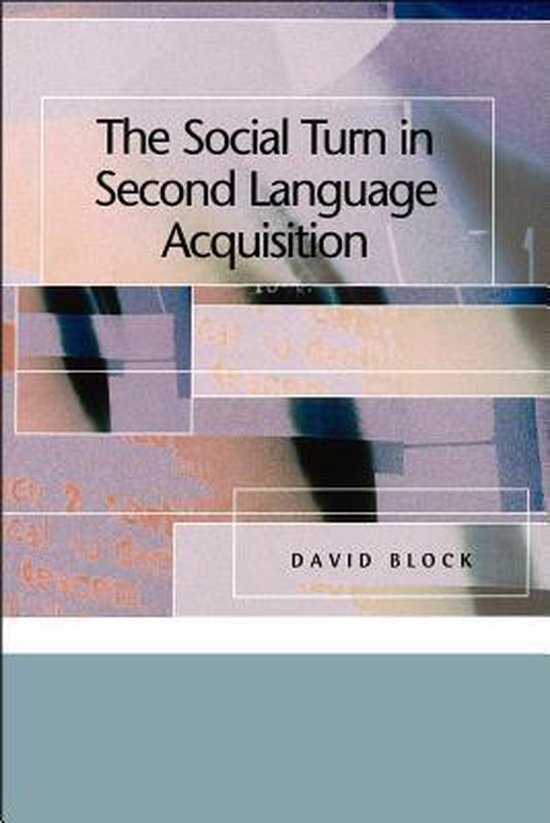The Social Turn in Second Language Acquisition - cover