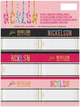 Nickelson Girls Etiketten 18 stuks