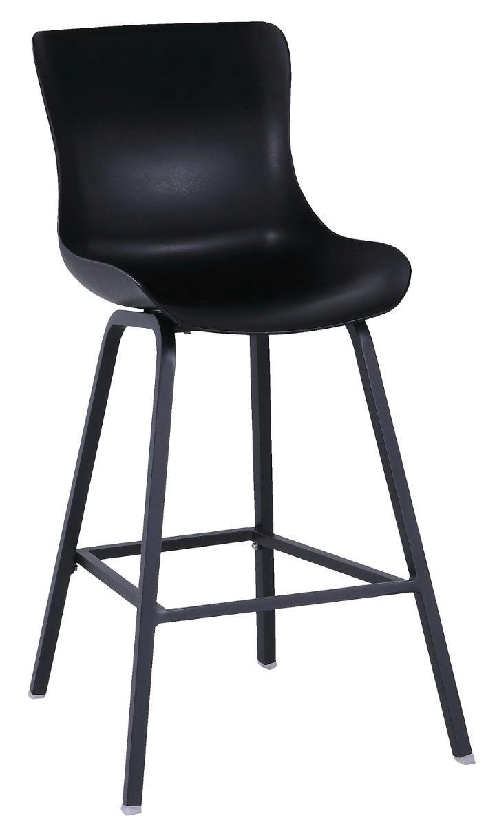 Hartman Sophie Alu Dining tabouret de bar - Noir - Lot de 2