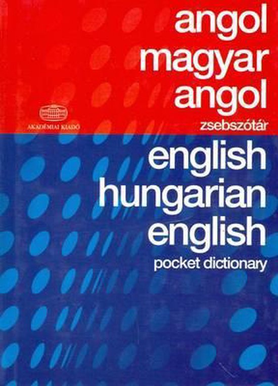 HungarianEnglish & EnglishHungarian Pocket Dictionary 9789630591928