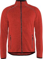 Blåkläder 4942-2117 Gebreid vest Rood/Zwart maat S
