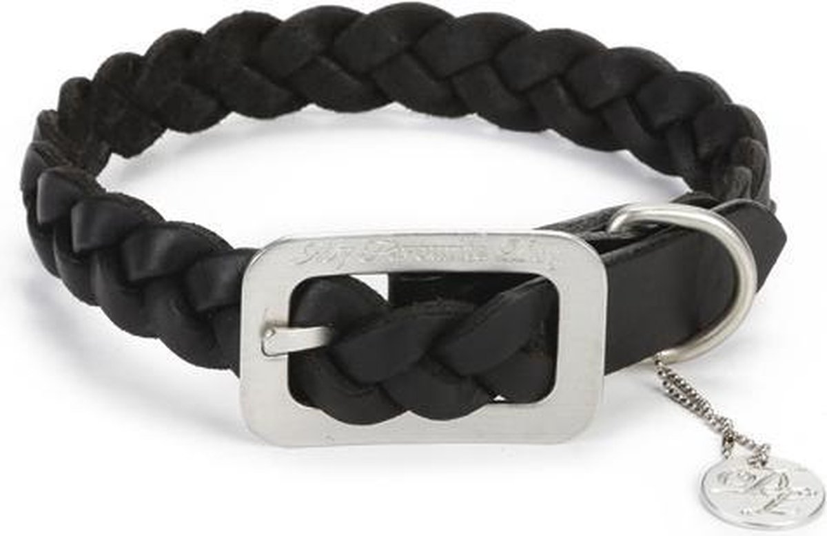 Leren halsband
