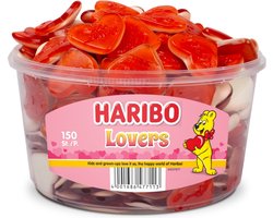 foto van Haribo Lovers - snoep - silo - 150 Stuks à 1200g