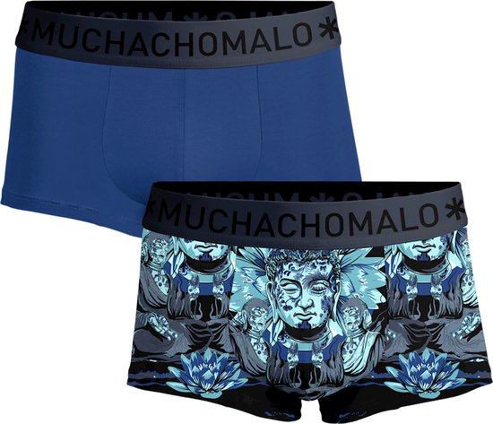 Muchachomalo-2-pack Men boxershorts-Zachte waistband-Elastisch Katoen