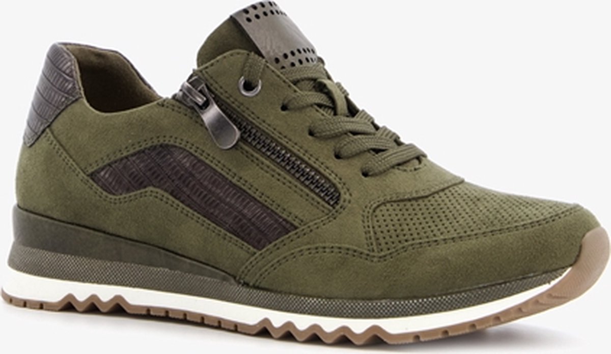 Nova dames sneakers - Groen - Maat 39 - Uitneembare zool