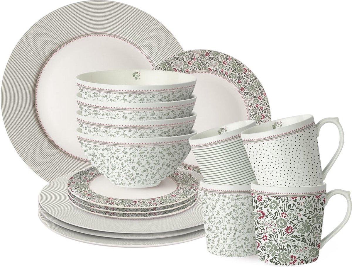 Giftset 16 Delig Servies