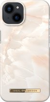 iDeal of Sweden hoesje voor iPhone 14 - Backcover - Fashion Case - Rose Pearl Marble